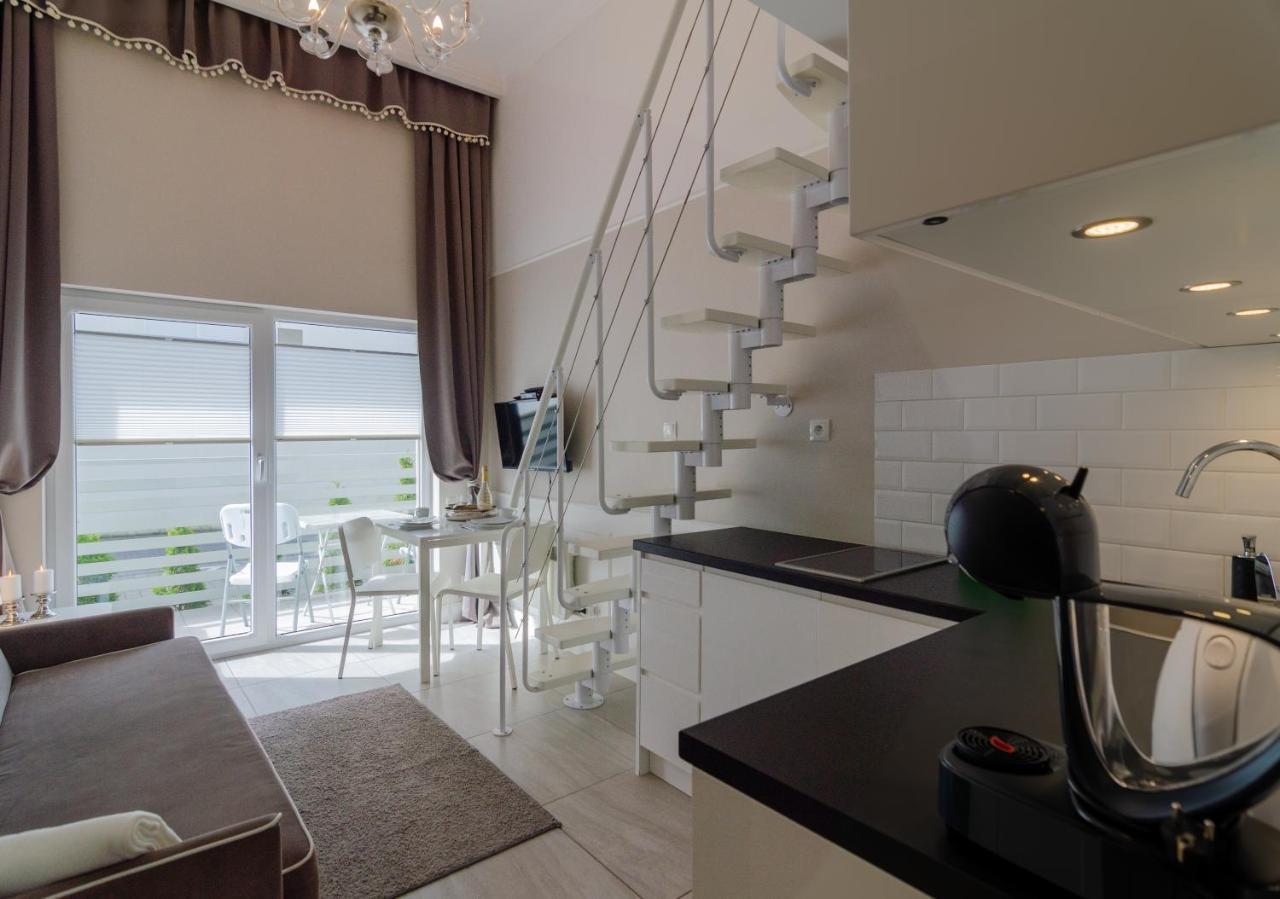 Holiday Home Slavia New S7 Z Antresola I Balkonem Przy Plazy 米兹多洛杰 外观 照片